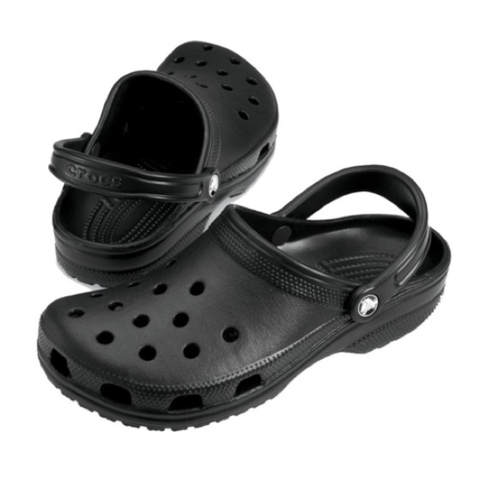 Black Crocs